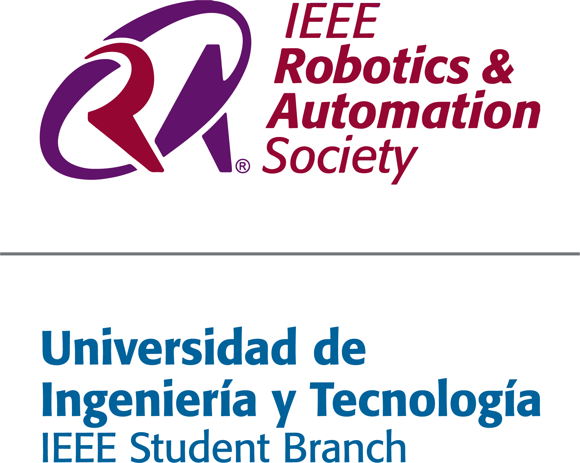 IEEE Robotics and Automation Society · Universidad de Ingeniería y Tecnología IEEE Student Branch